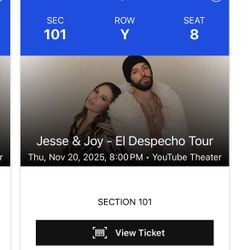 Jesse Y Joy Tickets 