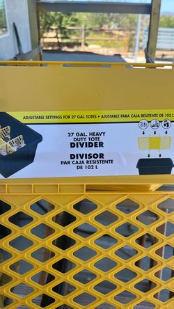 UTILITY / Heavy Duty Tote Divider