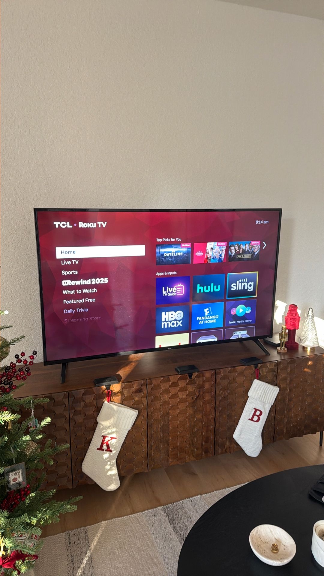 65” TCL Roku Smart TV