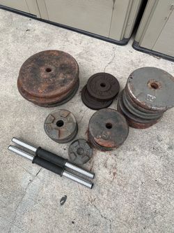 One Inch Hole Weighs Total Of 270 Lbs