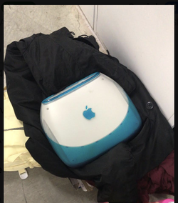 Apple G3 Clamshell Blueberry Laptop Computer