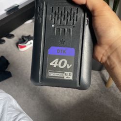 DTK 40v Lithium 6.0 Ah Battery