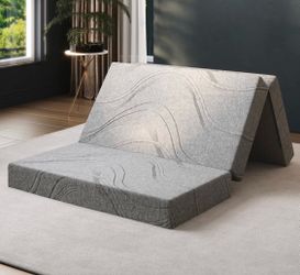Trifold Mattress/ Twin 6 Inches