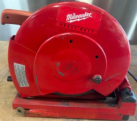 Milwakee 14” Abrasive shop saw 100 obo