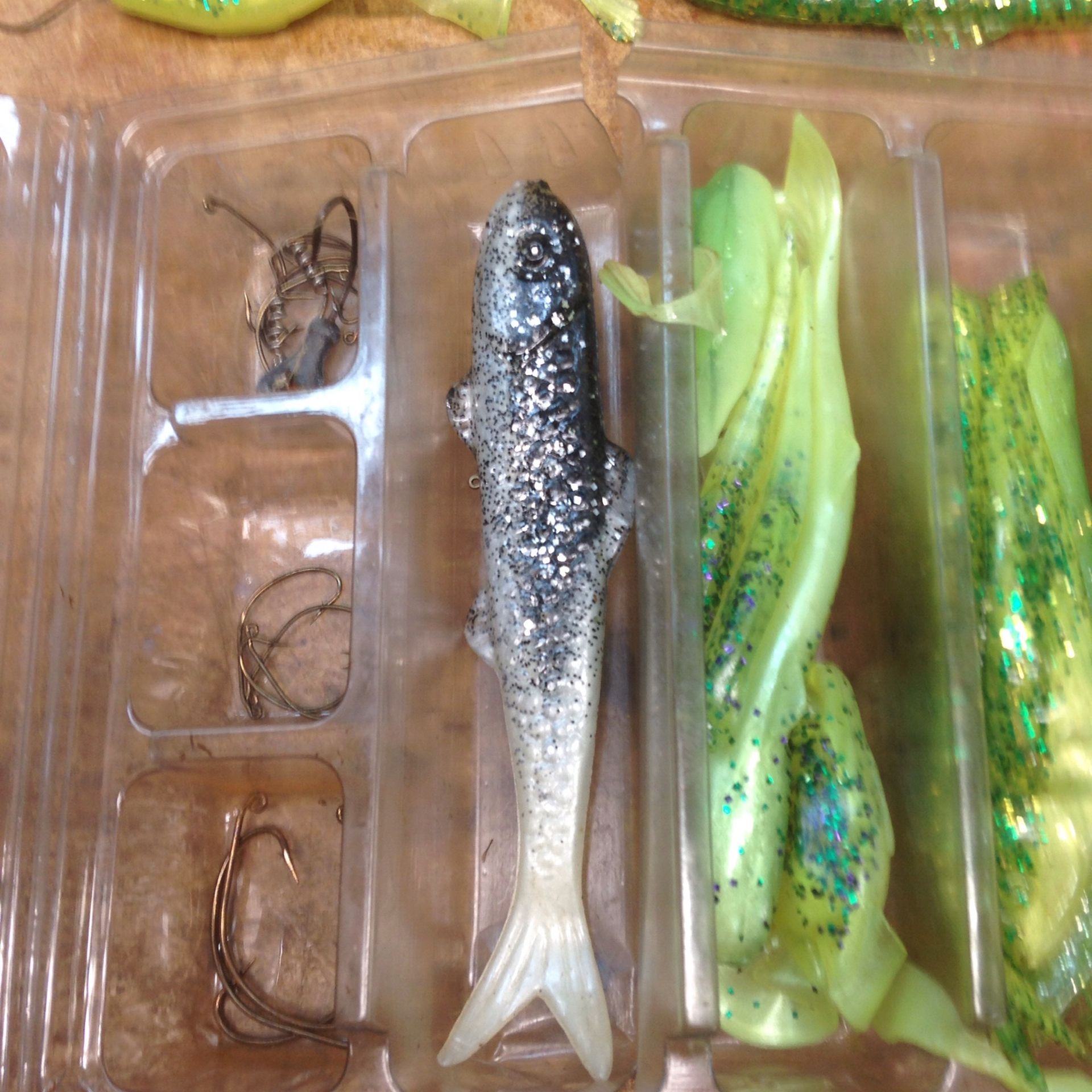 Soft Plastic Flexible Bass Lures