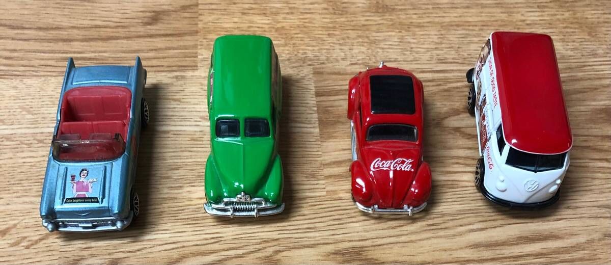 Coca Cola matchbox cars