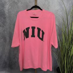 NIU Ladies Tee Hot Pink Sz 3XL - Used