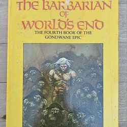 LIN CARTER - The Barbarian Of World's End - 1977 Daw Fantasy Paperback