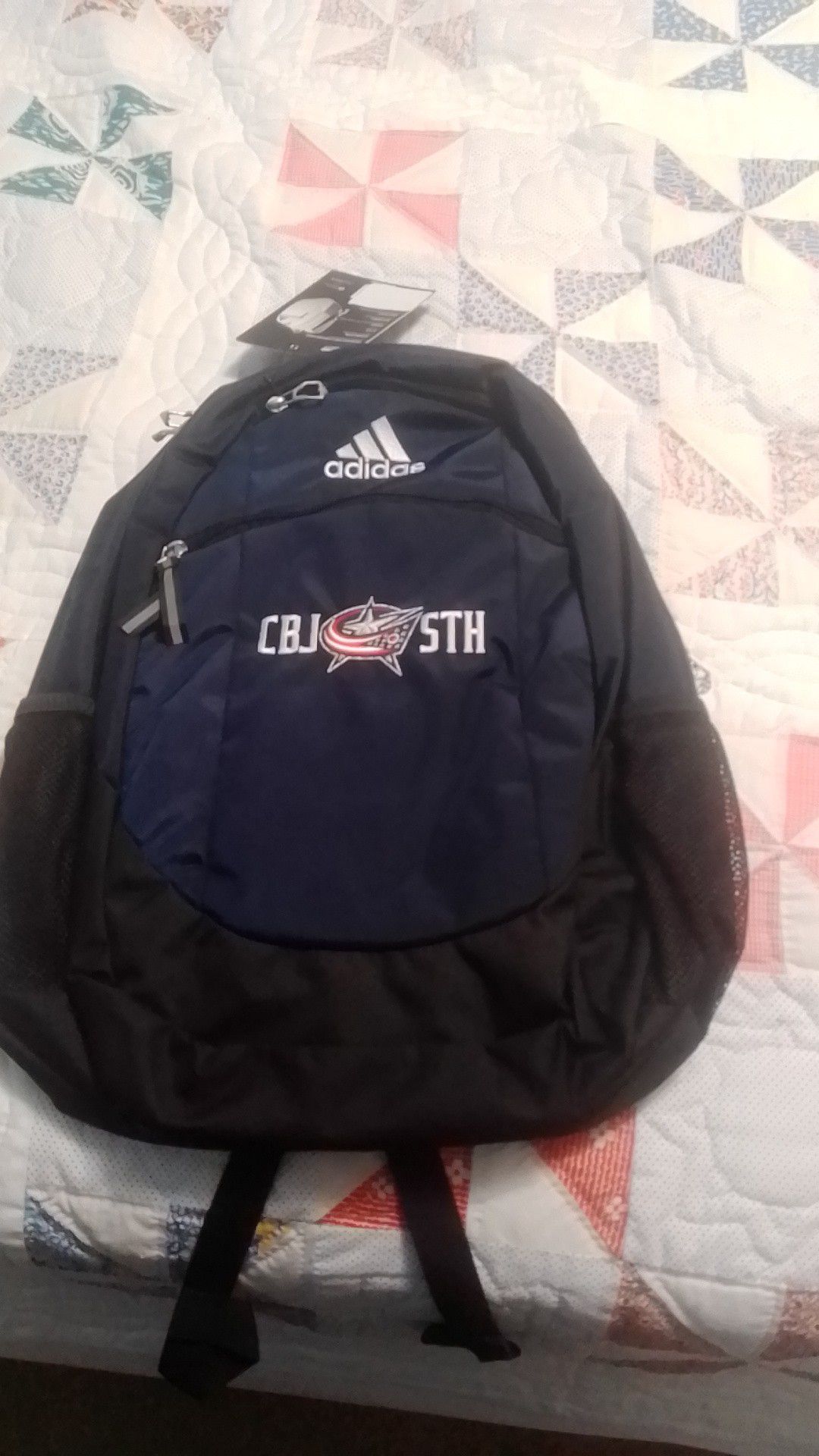 Columbus Blue Jackets season ticket holder backpack
