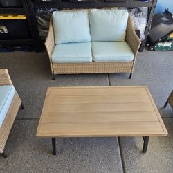StyleWell 4-Piece Patio Furniture Set with Covers