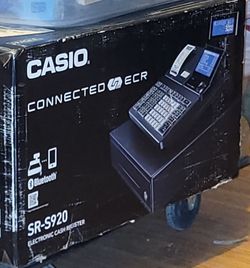 Casio SR-S920-BK Thermal Print Cash Register- Black