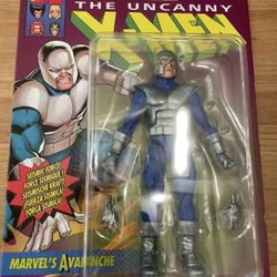 Uncanny X-Men Marvel Legends Retro Avalanche 6-Inch Action Figure Hasbro New