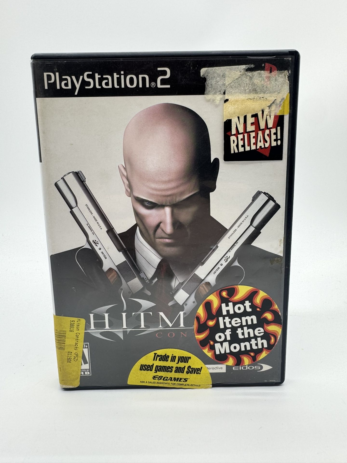 Hitman: Contracts (Sony PlayStation 2, 2004 PS2) Tested Works