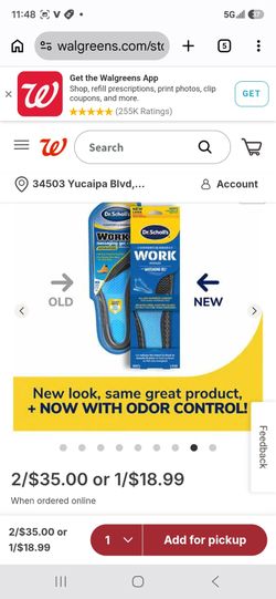 Dr scholls work insoles