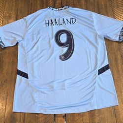 Manchester City HAALAND Jersey 24/25 Large and Medium AVAILABLE 