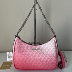 Michael Kors Jet Set Travel Large Pouchette Crossbody 