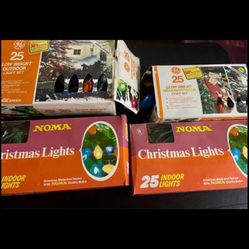 Used - Outdoor Christmas light set of 4 packs