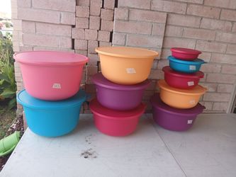 New tupperware bowls