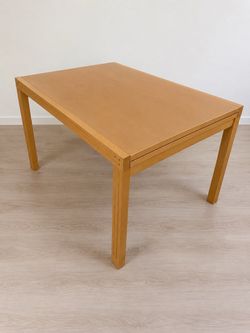 Pull Out Large Rectangular Dining Table