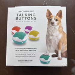Dog Training Talking Buttons 