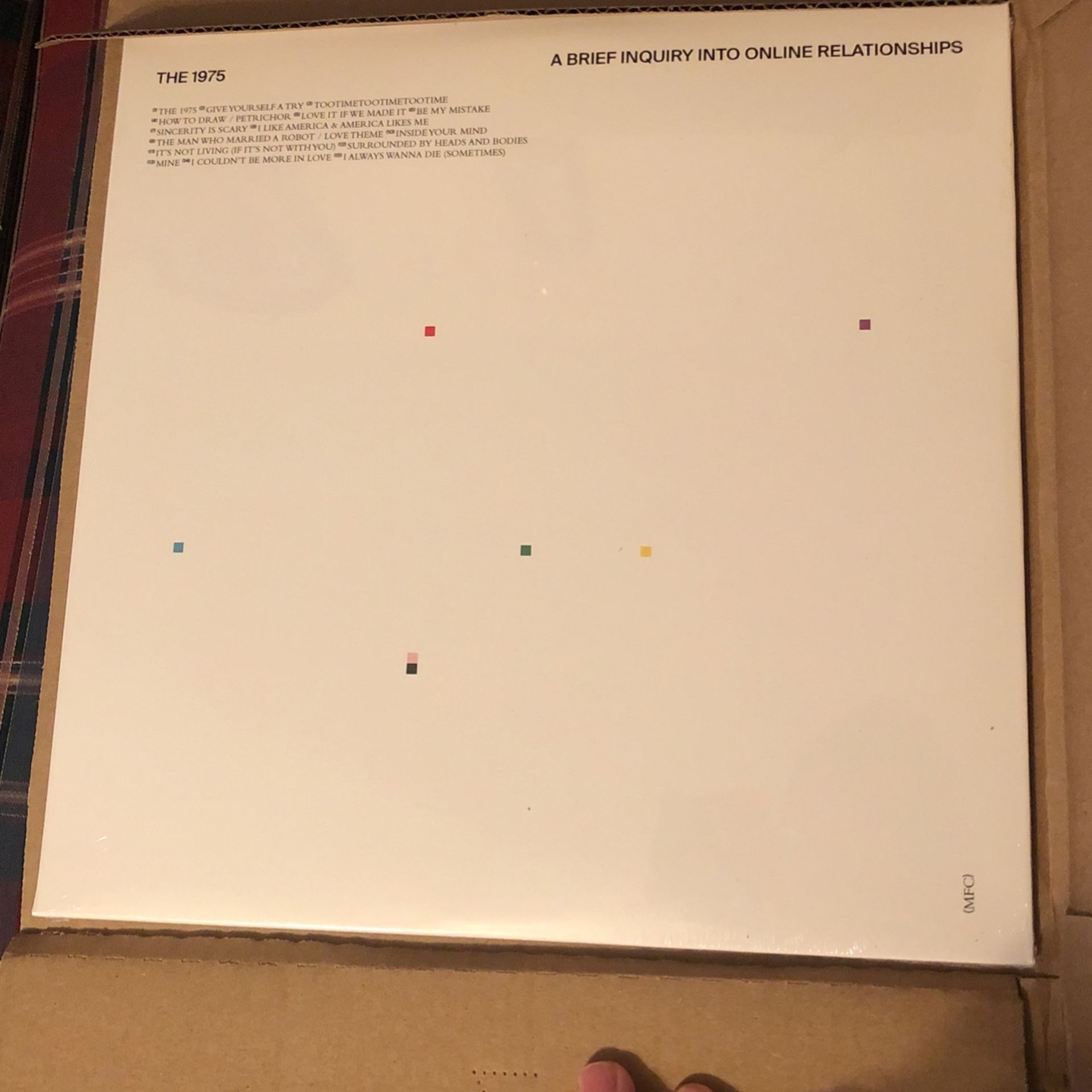 The 1975 A Brief Inquiry Into Online Relationships Vinyl