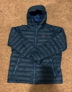 Men's Down Sweater Hoody size L