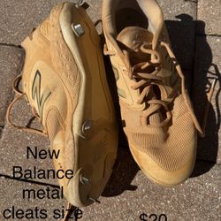 New Balance Metal- Size 11 