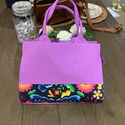 Purple Artesanal Bag