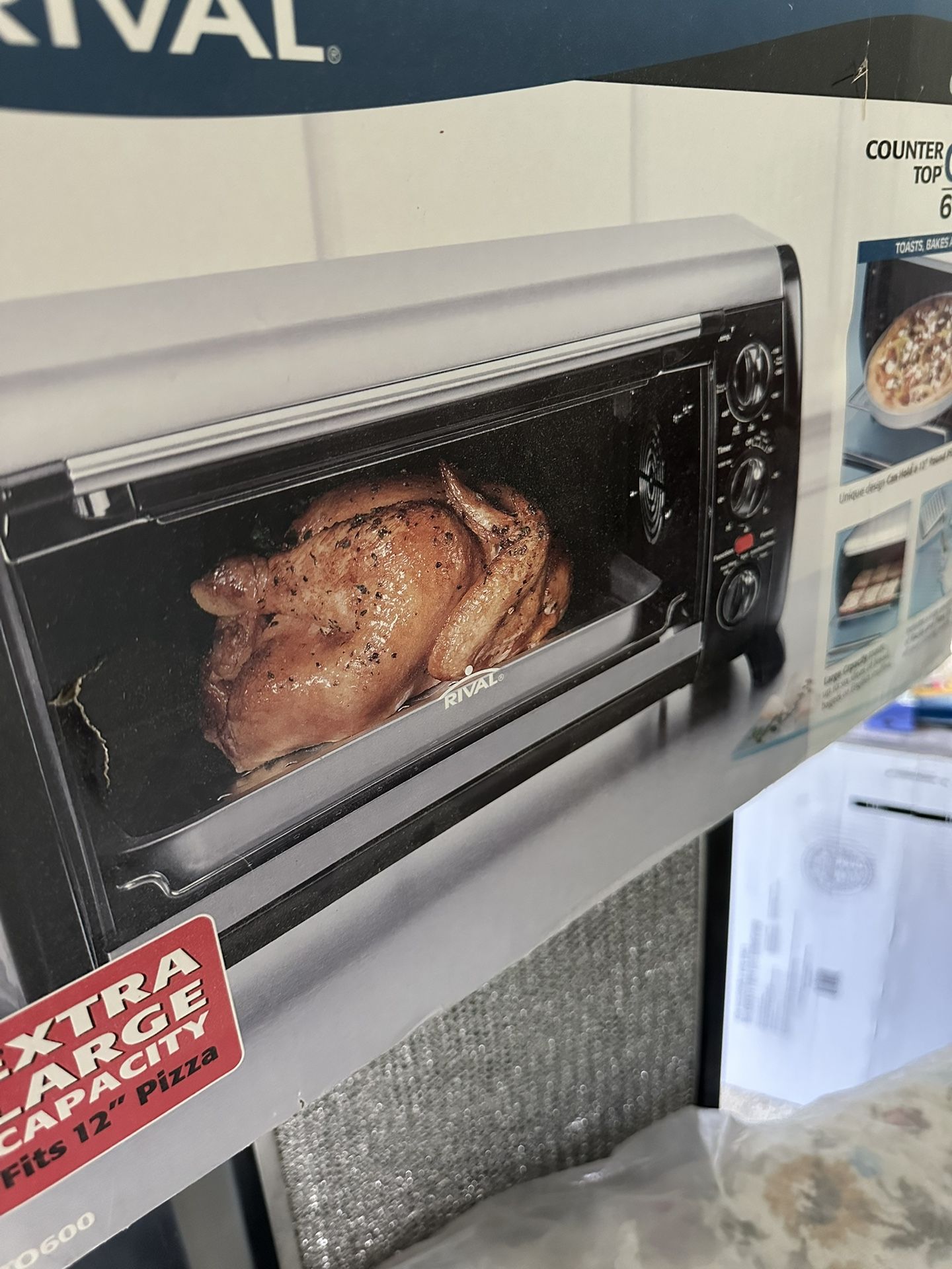 Toaster Oven Rival New Pizza