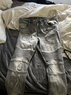 Light Grey Mokobi Jeans 