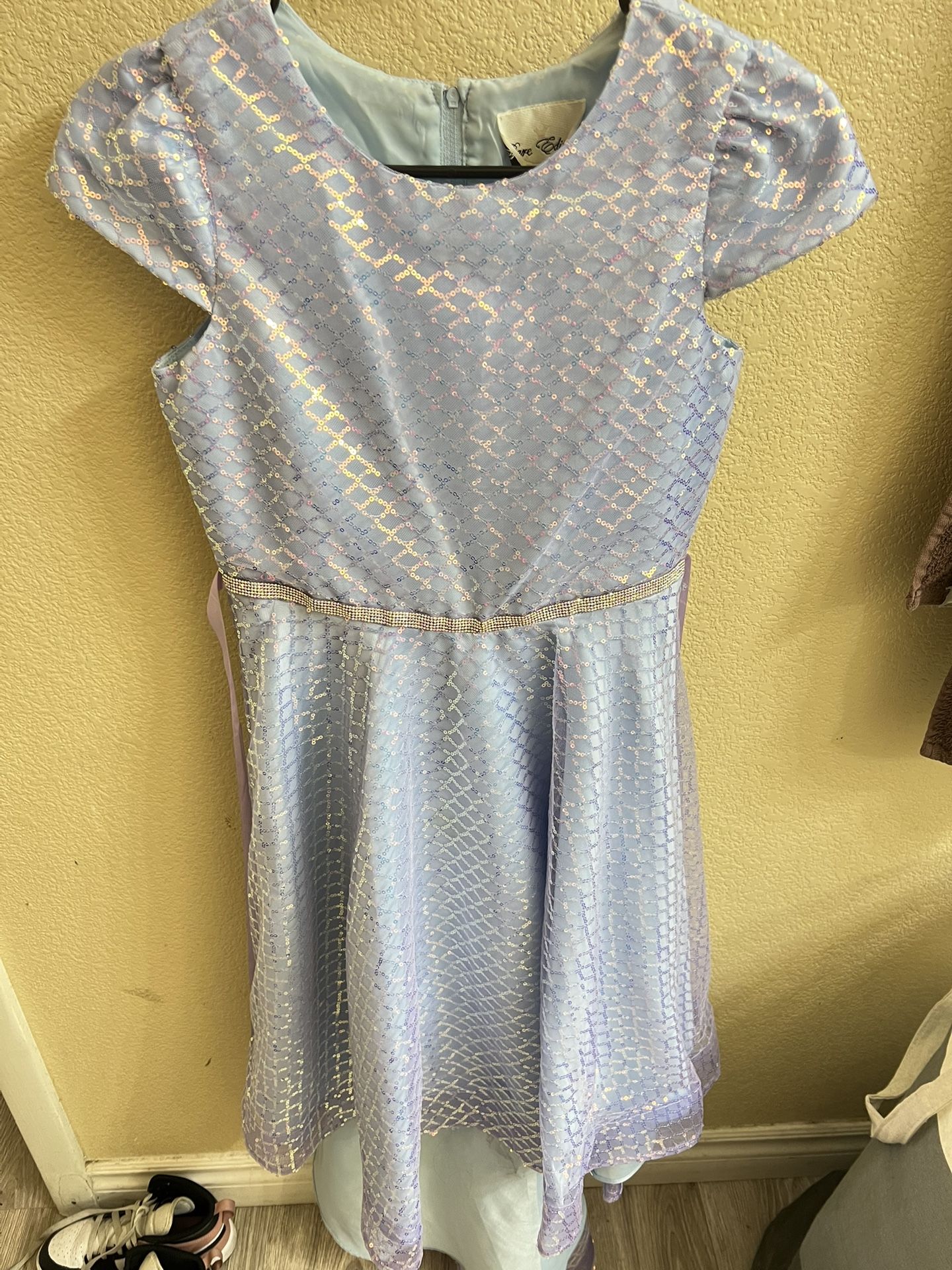 Dress mermaid tail, iridescent