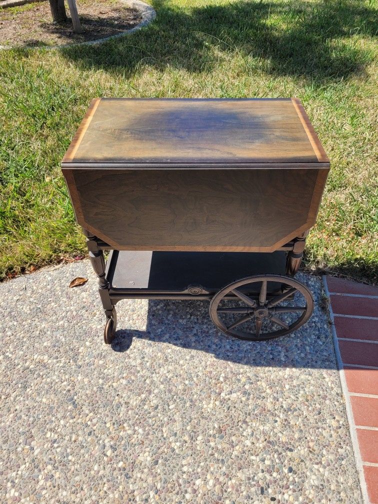 Antique Tea Cart Vintage
