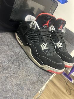 Bred 4s Size 10.5