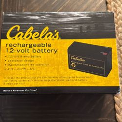 Cabelas Rechargeable 12 Volt Battery