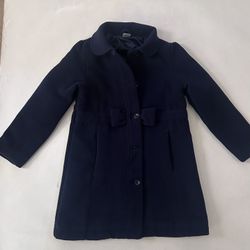 Gymboree Girls Navy Blue Coat Size 7