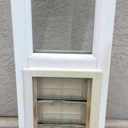 Ideal Pet Vinyl Pet Door For  Sliding Glass Door