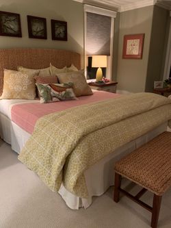 Crate and Barrel Complete bedroom set.