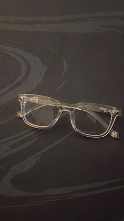 Chrome heart glasses