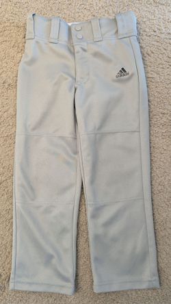 Adidas Youth Baseball Pants Gray 4T