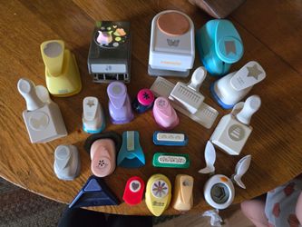 Large Lot of Craft Paper Punches
