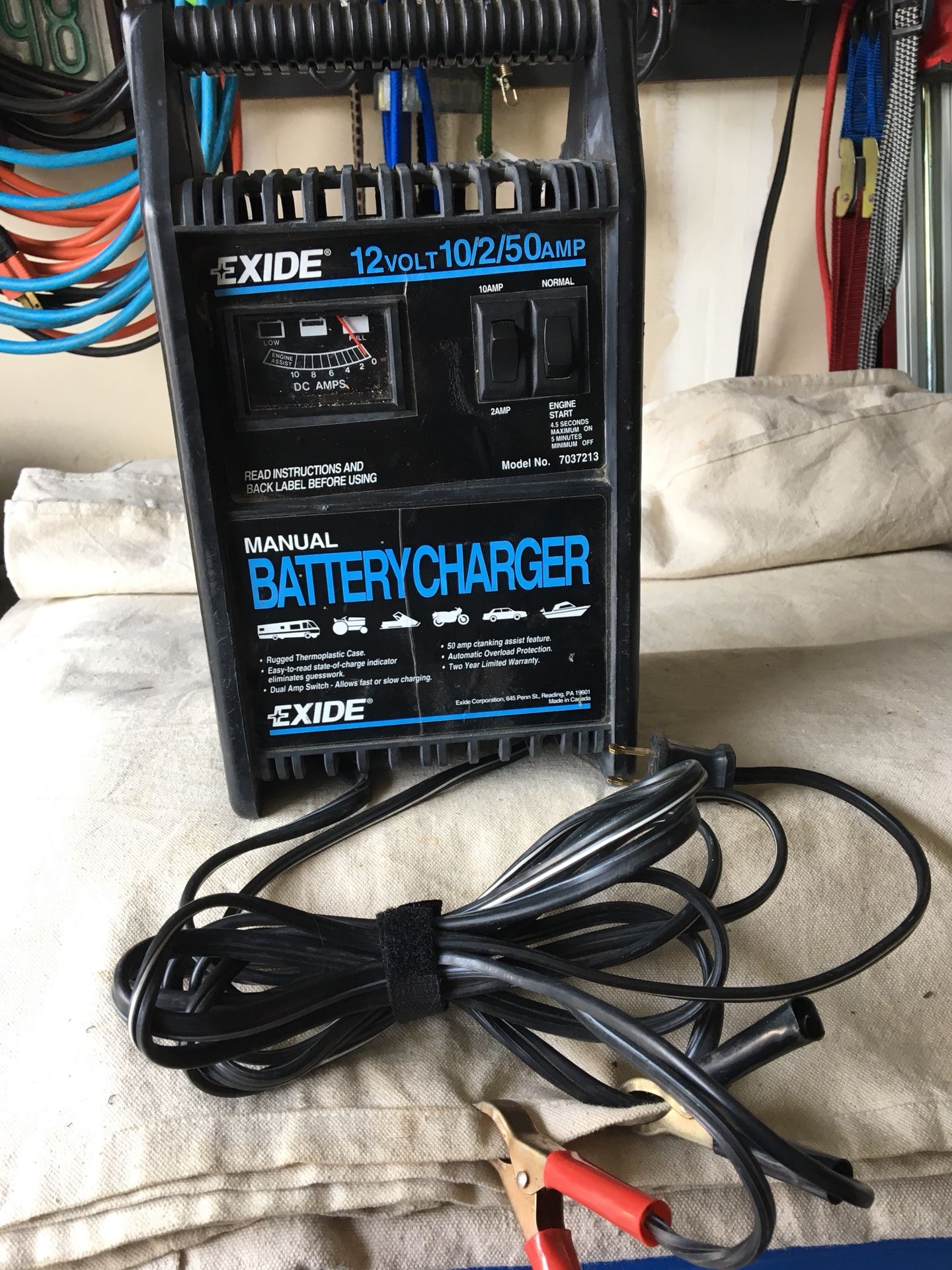 Exide 12 volt battery charger deals