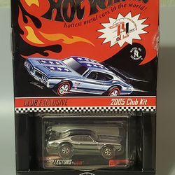Hot Wheels RLC 2005 Club Kit Blue Stripe Oldsmobile 442