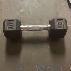 10 Lb HEX Dumbbell 