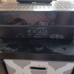 Yamaha RXV 375 Surround Sound Receiver With Remote 