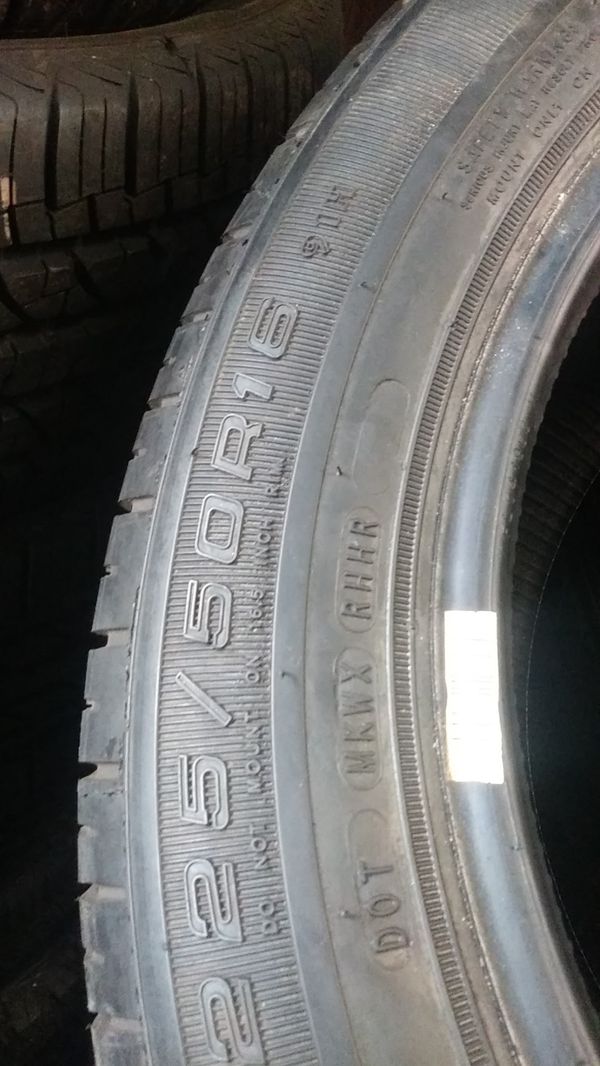 2 new 225 50 16 new only tires for Sale in Waterbury, CT OfferUp