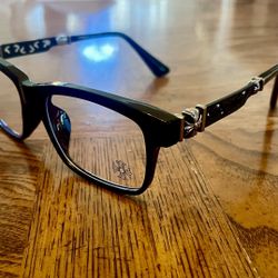Black And Silver Chrome Inspired Glasses For Men And Women