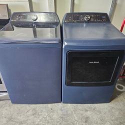 Ge Washer And Dryer Set Topload 