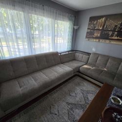 Corner Sleeper Sofa 120" X 95"
