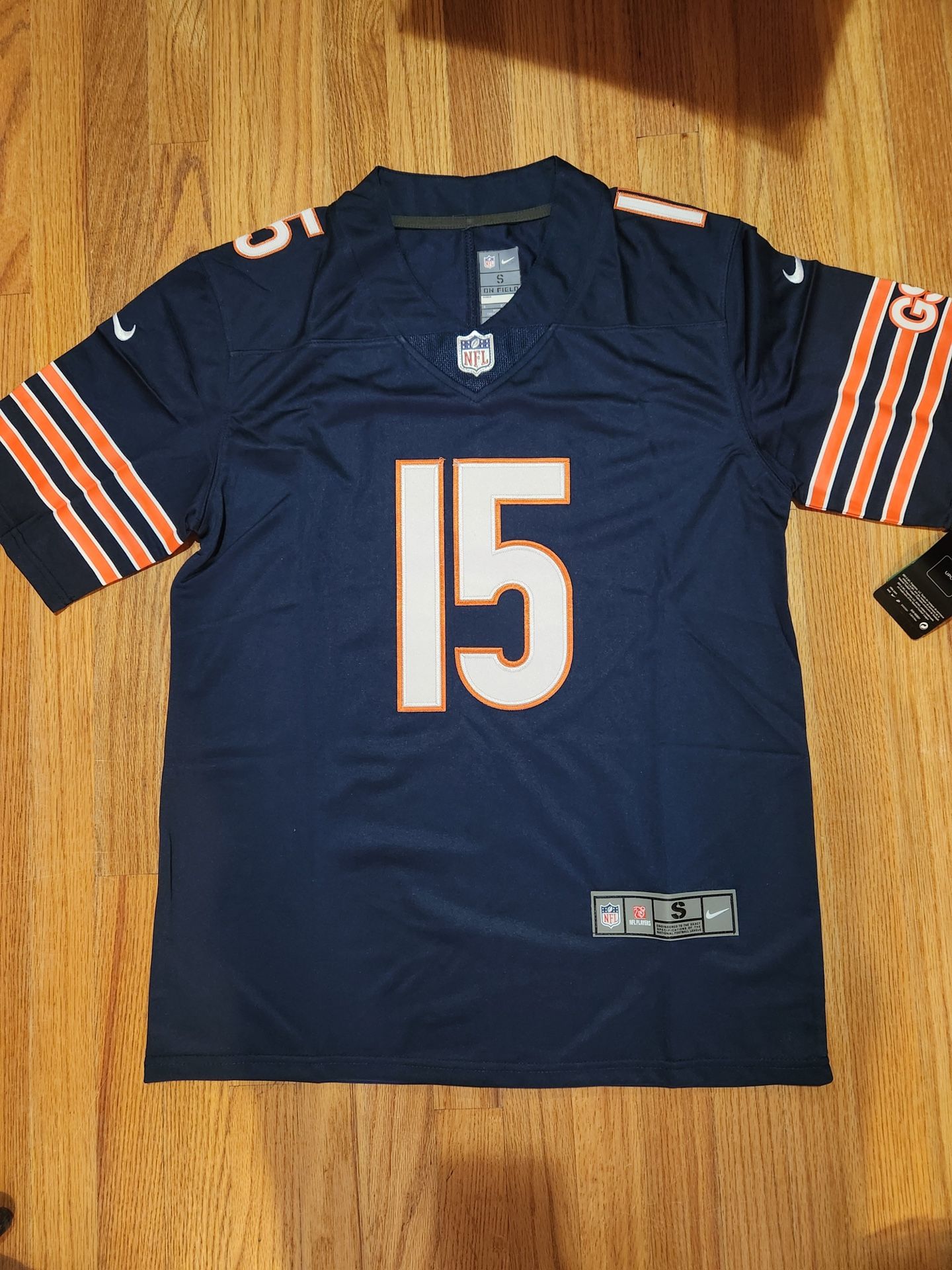 NFL Chicago Bears embroidered ball suit 15# Odunze