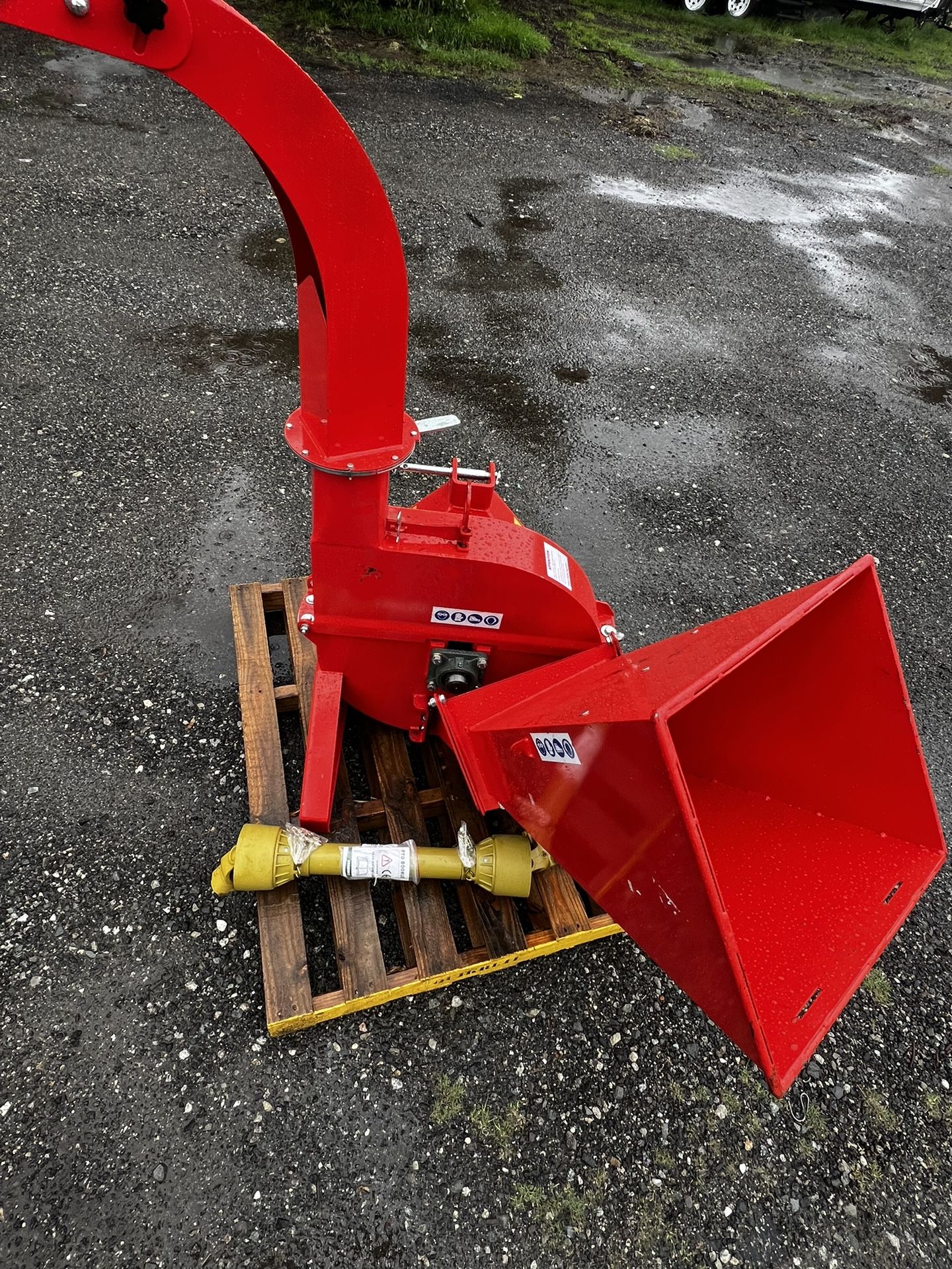 Chipper Shredder 3 Point Attachment Tractor Attachment Chipper Shredder